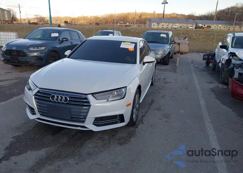 2018 Audi A4 2.0T Tech Ultra Premium/2.0T Ultra Premium из США, поврежденный, VIN WAUKMAF45JA090591